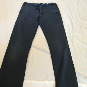J Crew Navy Pants Size 30x32
